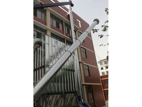 除尘工程现场视频2